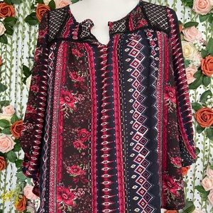 Rewind Pattern Blouse